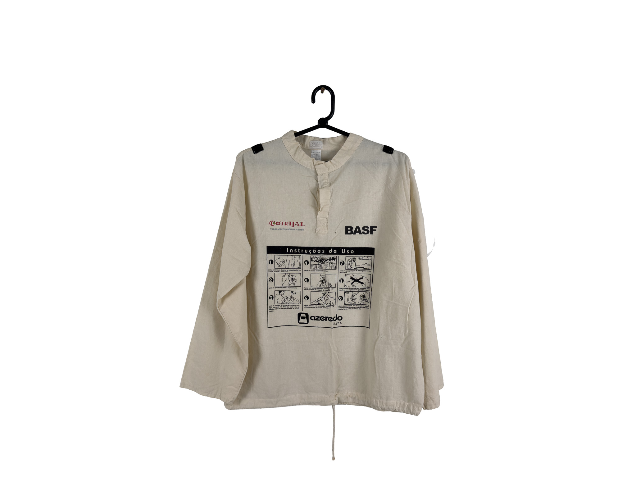 Camisa EPI Agrícola Cotrijal/BASF