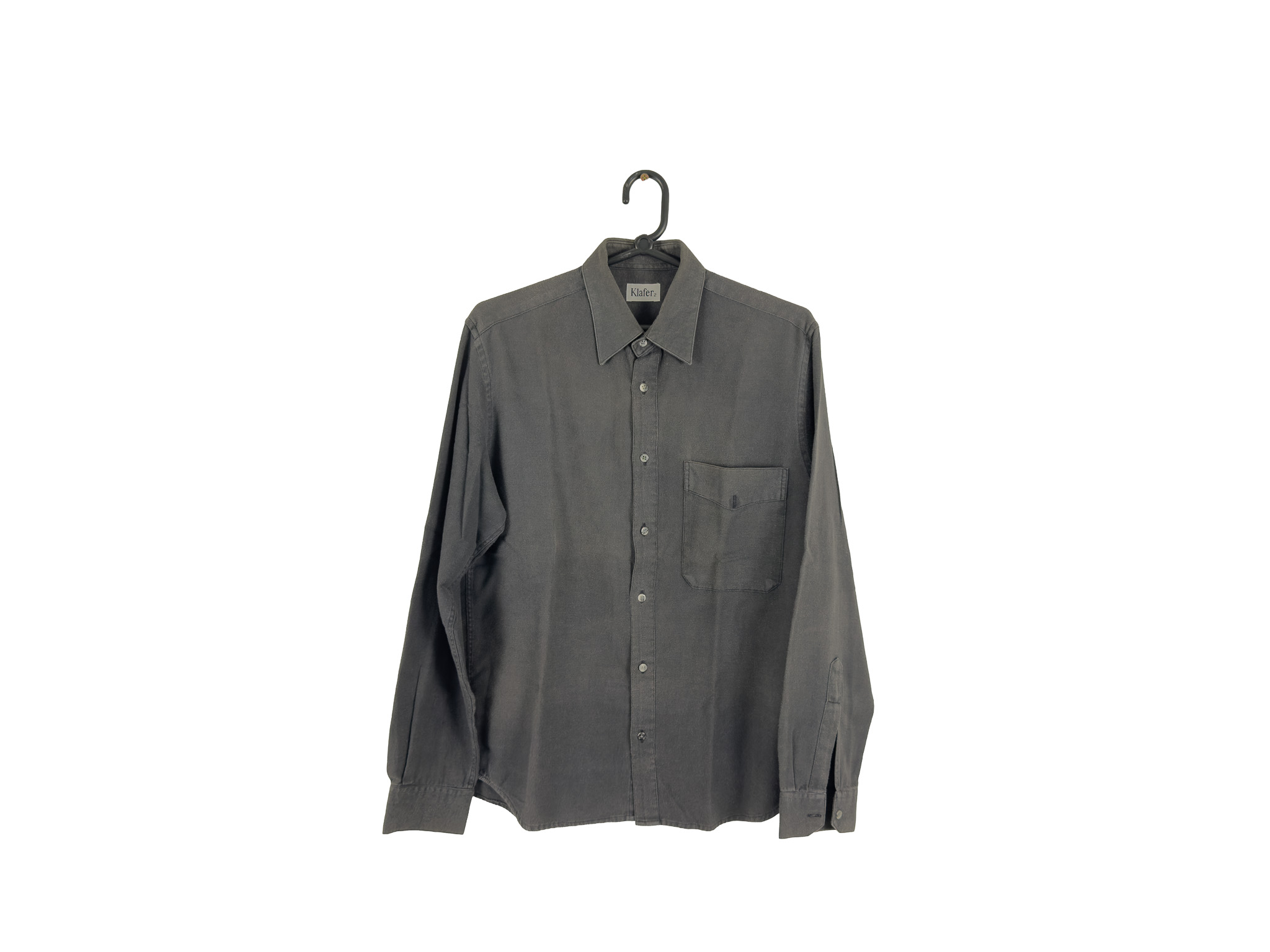 Camisa Manga Longa Cinza Klafer