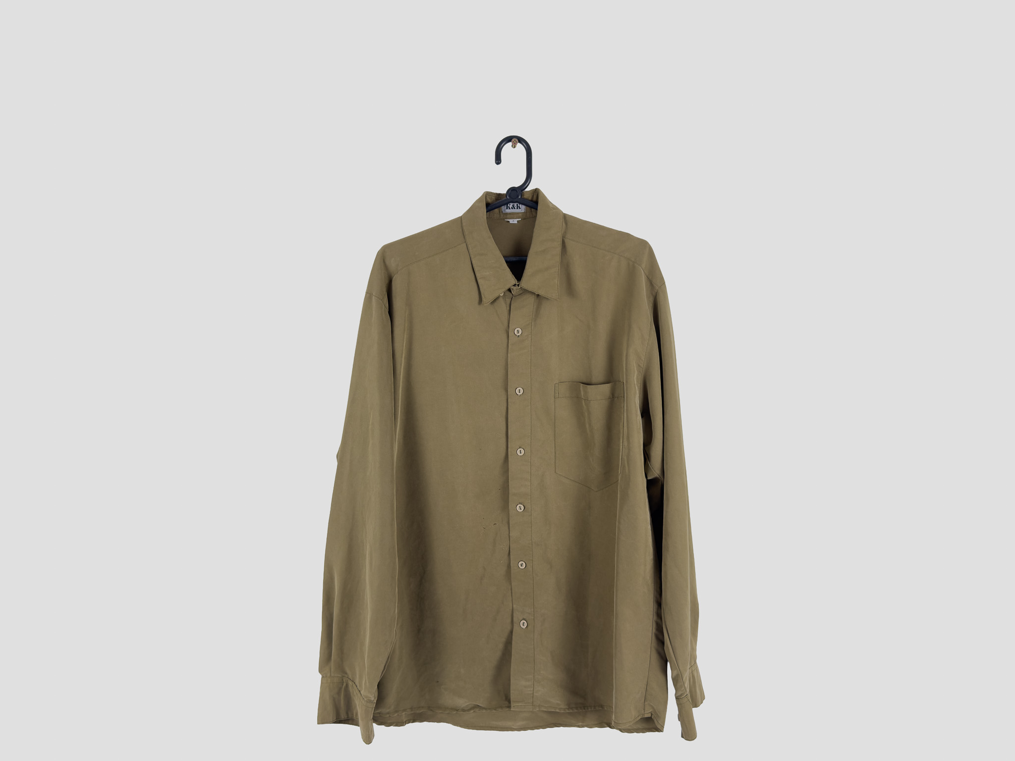Camisa Cáqui Lisa