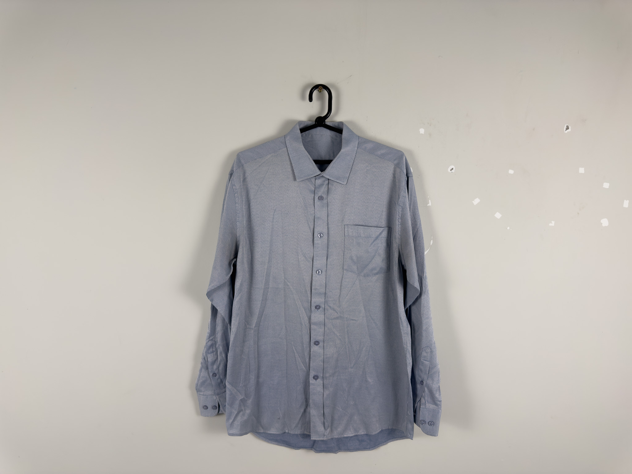 Camisa Cinza Clara Bolso