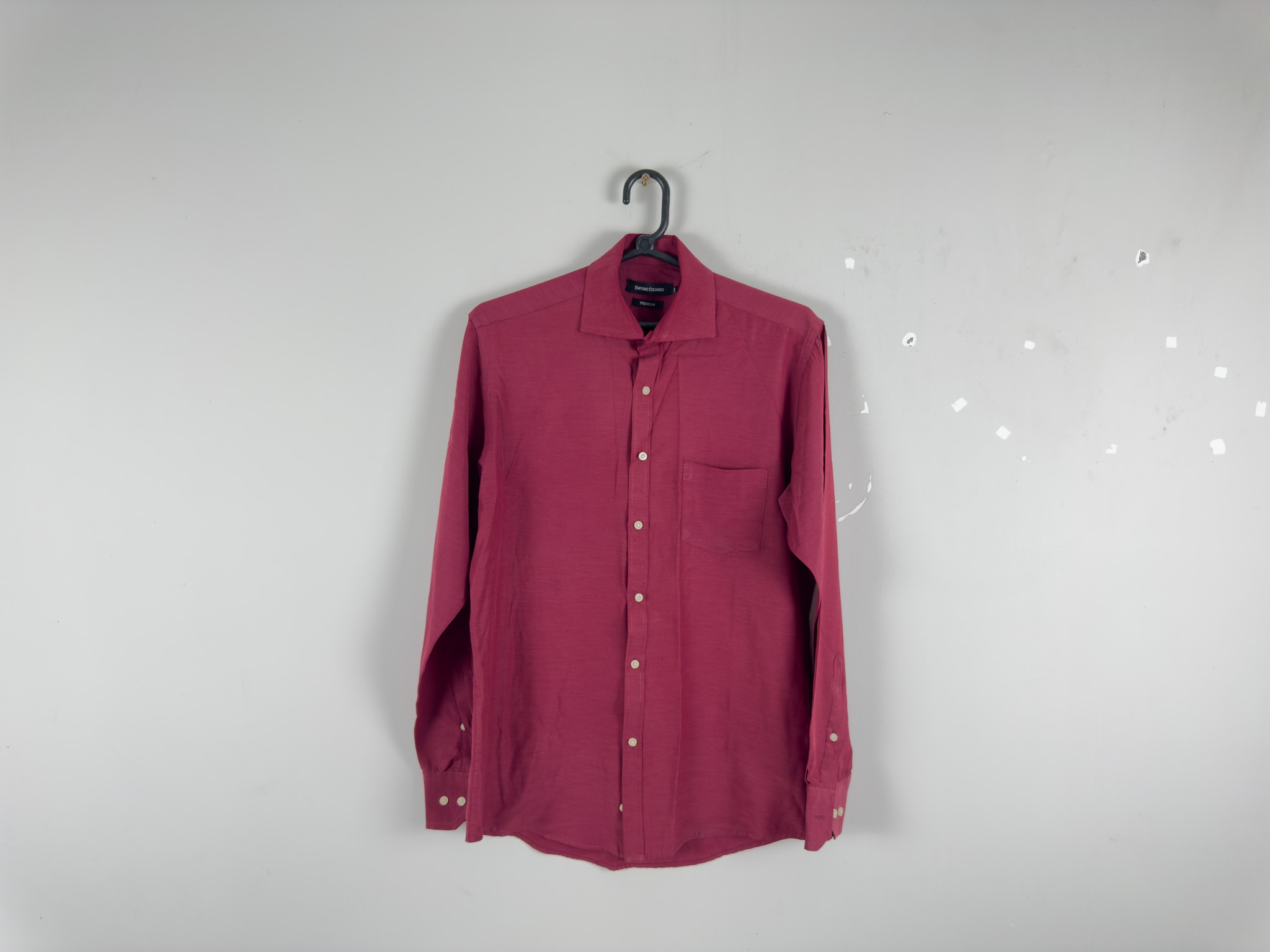 Camisa Vermelho Bordô