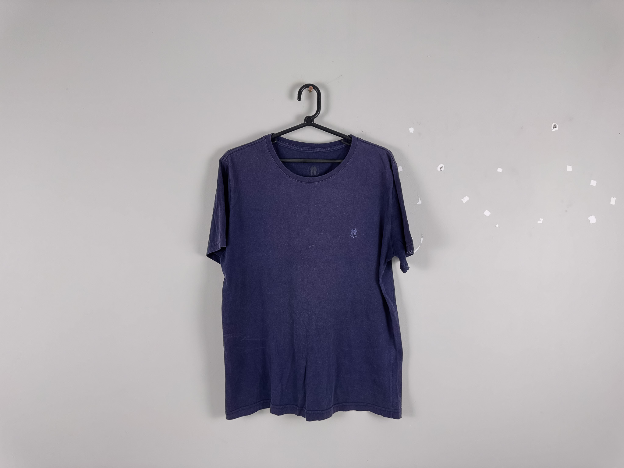 Camiseta Azul Marinho Mescla Lisa