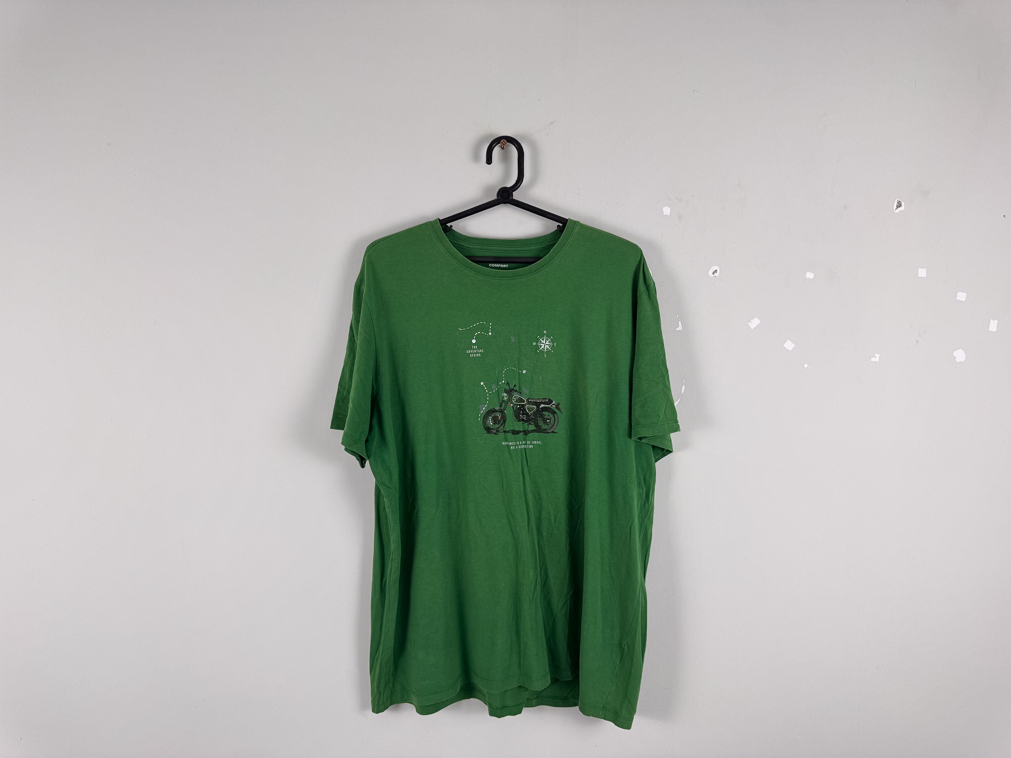 Camiseta Verde Estampa Frontal