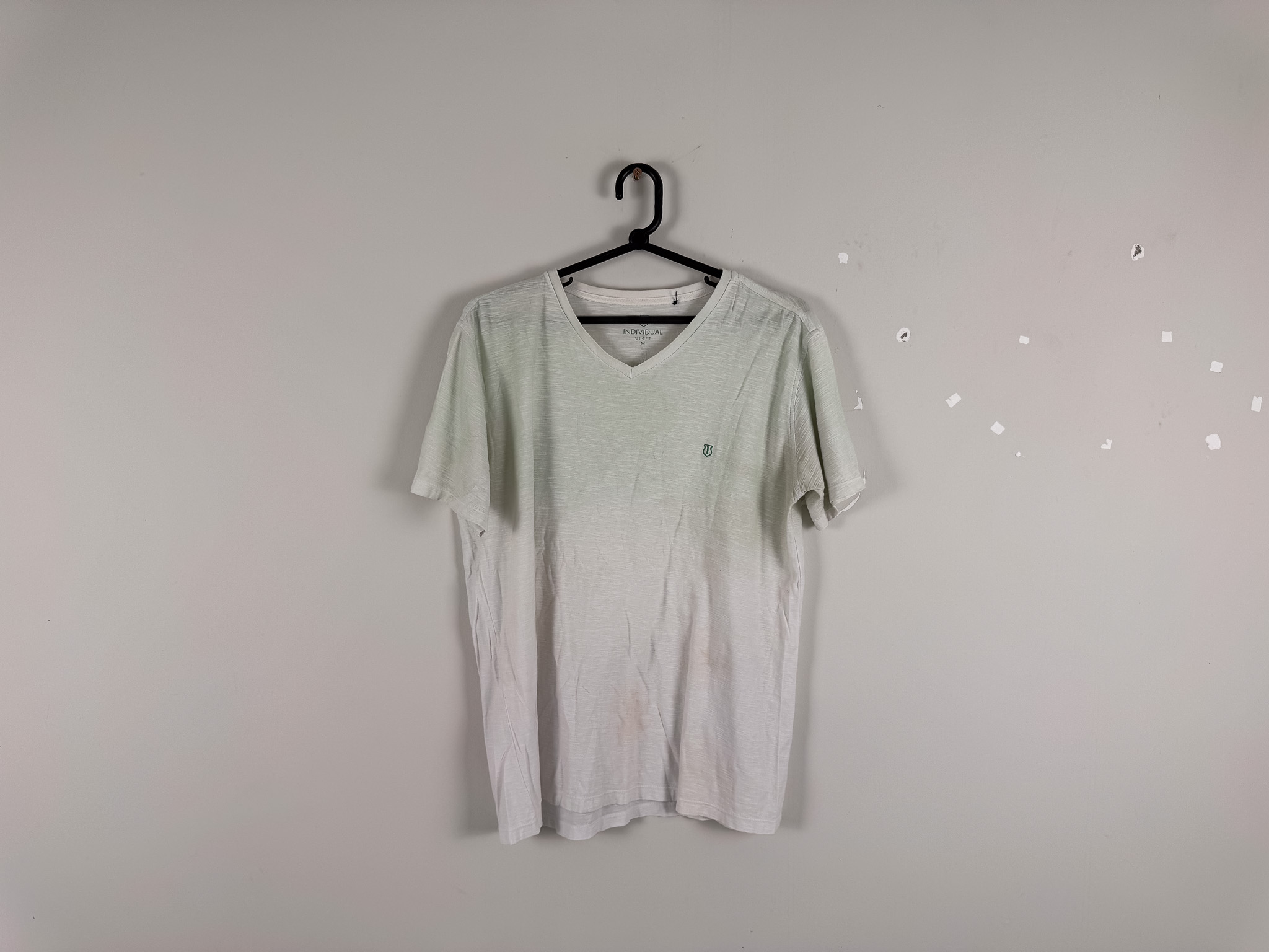 Camiseta Verde Água Detalhe Logo