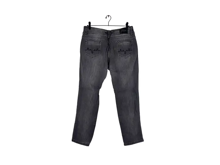 Calça Bivik Jeans Cinza Escuro