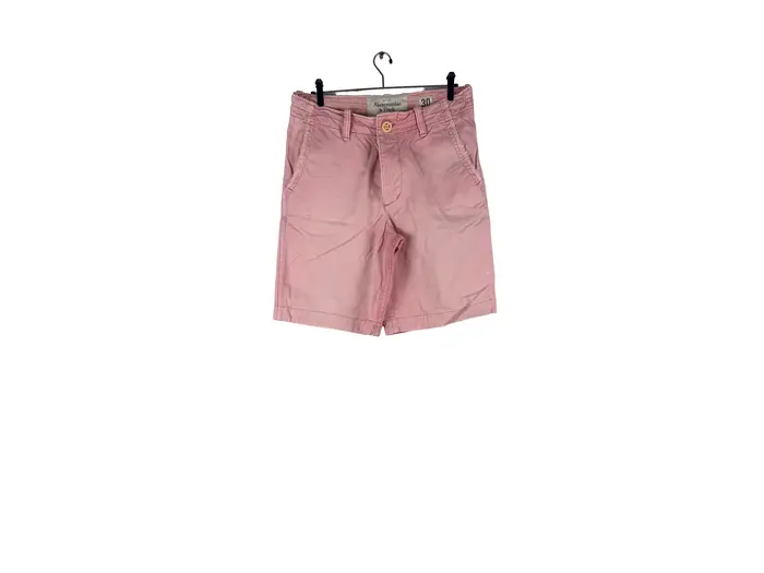Bermuda Abercrombie & Fitch Rosa Bebê
