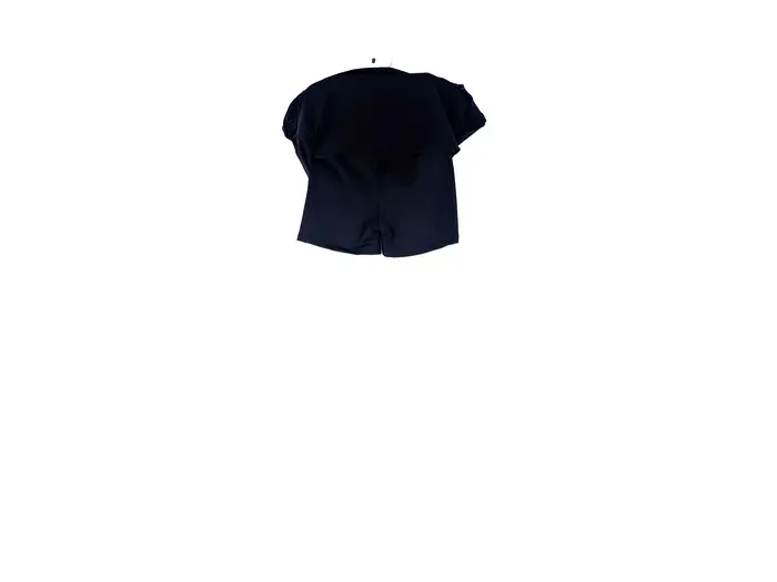 Saia-Short de Academia Preta