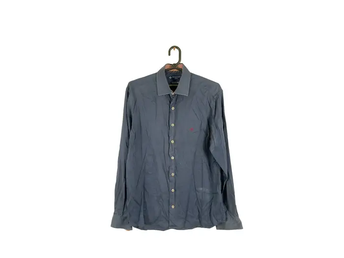 Camisa Social Dudalina Cinza