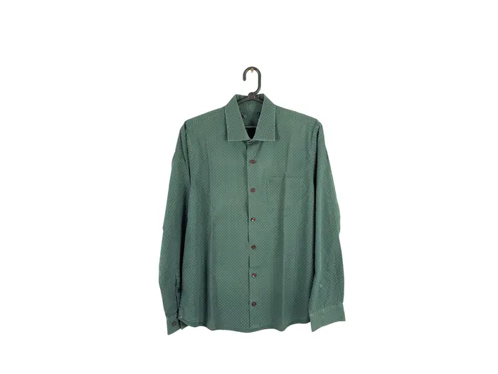 Camisa Cinza Estampa Mini Pontos