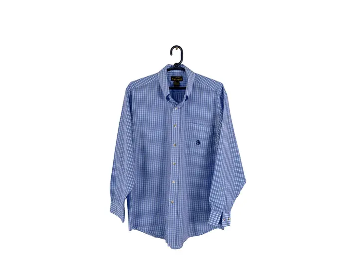 Camisa Xadrez Azul Oxygen