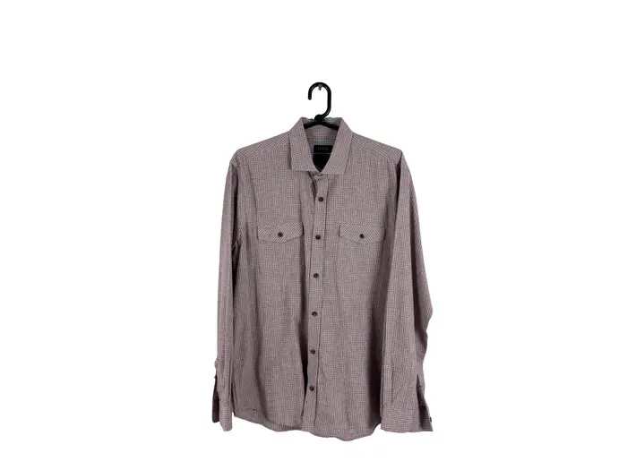 Camisa Marrom Acinzentado