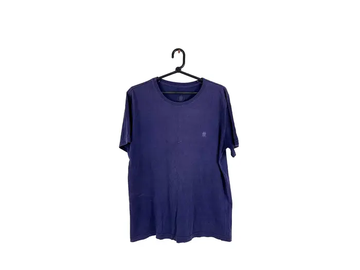 Camiseta Azul Marinho Mescla Lisa