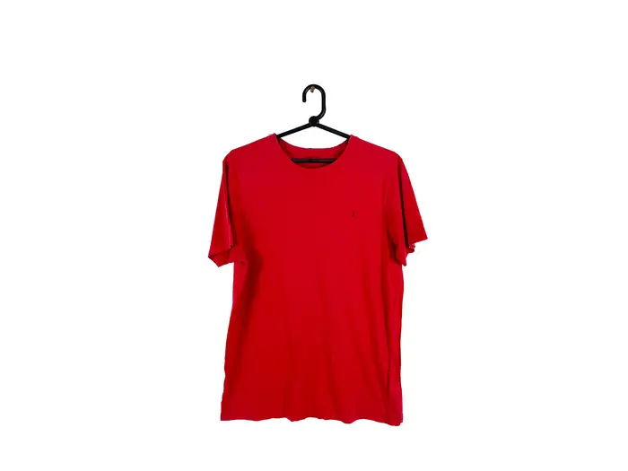 Camiseta Vermelha Lisa