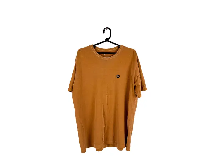 Camiseta Mostarda/Caramelo Lisa